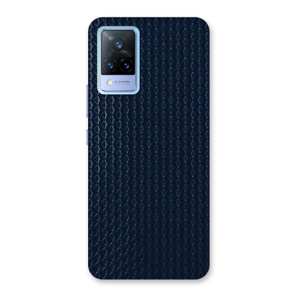 Blue Pattern Back Case for Vivo V21 5G